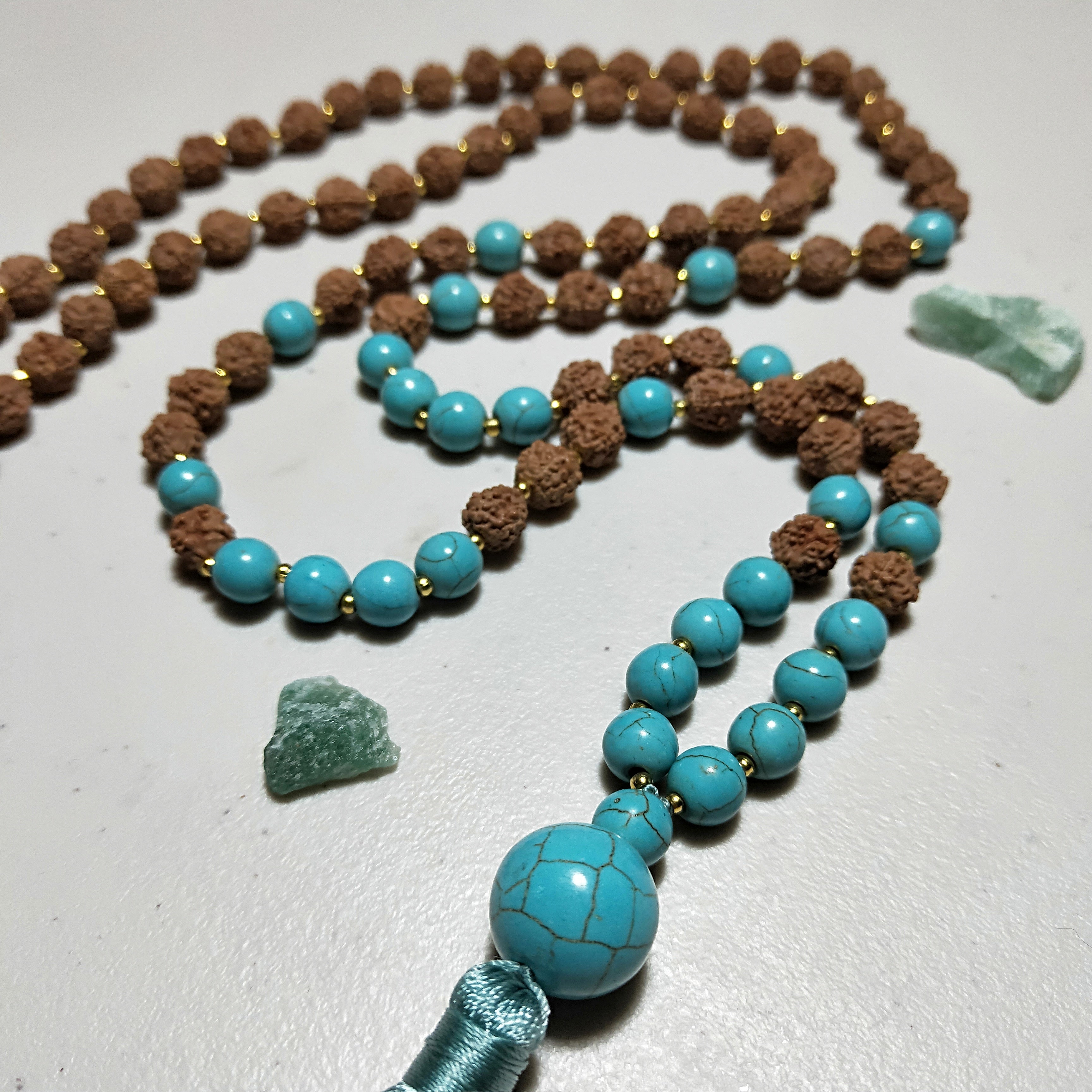 Rudraksha Turquoise Stone